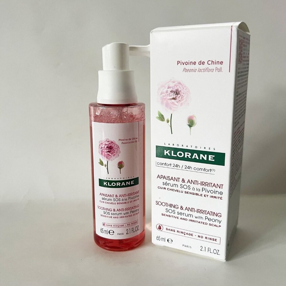 Klorane SOS Serum with Peony 2.1oz Boxed